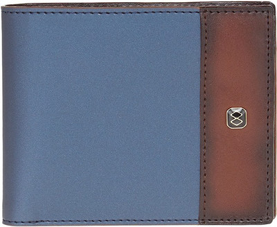 

Horra Men Blue Fabric Wallet(3 Card Slots), Tan