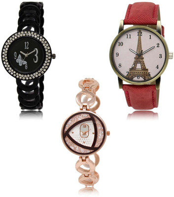 AD Global AD-LR-201-230-238 Multicolor Combo Analog Analog Watch - For Women