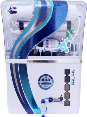 

BLAIR ALFA GRAND 12 L RO + UV + UF + TDS Water Purifier(White)