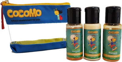 

Cocomo Natural Earth Shine Gift Combo travel pack for kids(Orange)