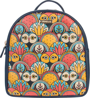 

Chumbak Owl Eyes 5 Backpack(Blue)