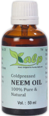 

Kalp Neem oil -Pure Cold Pressed Unrefined ,Natural & Undiluted For Skincare,Hair Care & Natural Bug Repellent(50 ml)