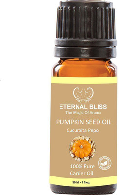 Eternal Bliss "Pumpkin Seed Cold Pressed Carrier Base Oil (30ML) - Pure Natural & Undiluted For Skin Care & Hair Care Hair Oil||Pumpkin Seed oil||Pure Pumpkin Seed oil||Virgin Pumpkin Seed oil||Pumpkin Seed carrier oil "(30 ml)