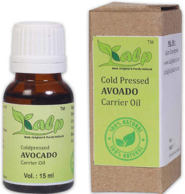

Kalp Avocado oil-100% Natural Moisturizer For Hair, Face & Skin Rich with Retinol & Vitamin E To Reduce Wrinkles & Dryness(15 ml)