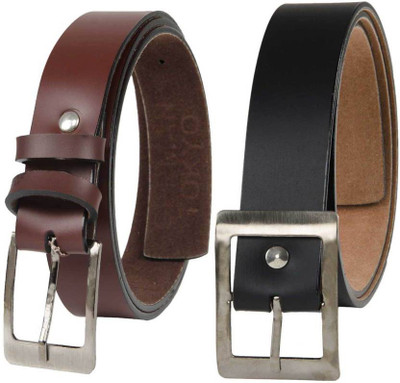 

Variety & Capture Men Casual, Party, Formal, Evening Black, Brown Artificial Leather Belt
