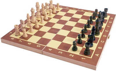 

Jonquin Wooden Set 11 inch Chess Board(Brown)