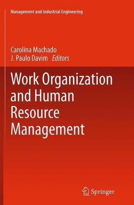 Work Organization and Human Resource Management(English, Paperback, unknown)