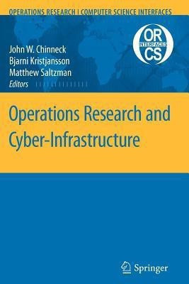 Operations Research and Cyber-Infrastructure(English, Paperback, unknown)
