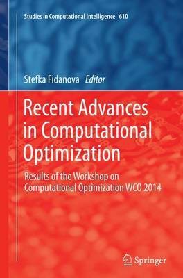 Recent Advances in Computational Optimization(English, Paperback, unknown)