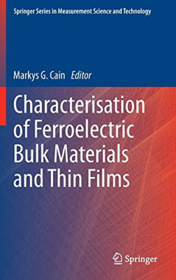 Characterisation of Ferroelectric Bulk Materials and Thin Films(English, Hardcover, unknown)