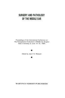Surgery and Pathology of the Middle Ear(English, Paperback, unknown)