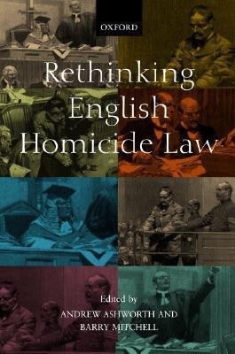 Rethinking English Homicide Law(English, Paperback, unknown)