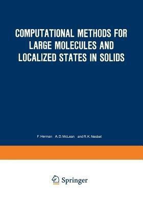 Computational Methods for Large Molecules and Localized States in Solids(English, Paperback, unknown)