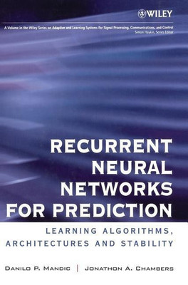 Recurrent Neural Networks for Prediction(English, Hardcover, Mandic Danilo P.)