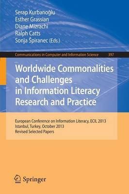 Worldwide Commonalities and Challenges in Information Literacy Research and Practice(English, Paperback, unknown)