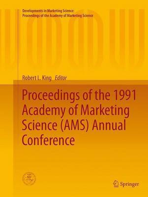 Proceedings of the 1991 Academy of Marketing Science (AMS) Annual Conference(English, Paperback, unknown)
