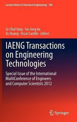 IAENG Transactions on Engineering Technologies(English, Hardcover, unknown)