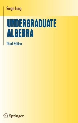 Undergraduate Algebra(English, Hardcover, Lang Serge)