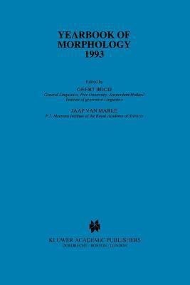 Yearbook of Morphology 1993(English, Paperback, unknown)