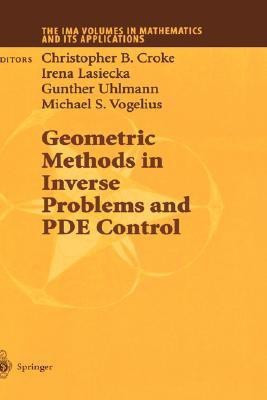 Geometric Methods in Inverse Problems and PDE Control(English, Hardcover, unknown)