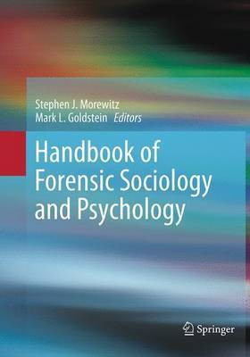 Handbook of Forensic Sociology and Psychology(English, Paperback, unknown)