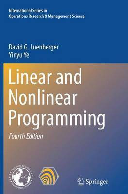 Linear and Nonlinear Programming(English, Paperback, Luenberger David G.)