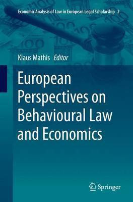European Perspectives on Behavioural Law and Economics(English, Paperback, unknown)