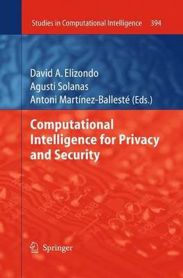 Computational Intelligence for Privacy and Security(English, Paperback, unknown)