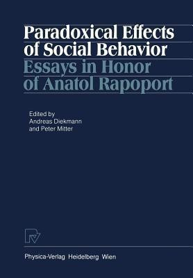 Paradoxical Effects of Social Behavior(English, Paperback, unknown)