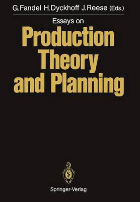 Essays on Production Theory and Planning(English, Paperback, unknown)