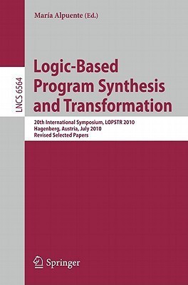 Logic-Based Program Synthesis and Transformation(English, Paperback, unknown)