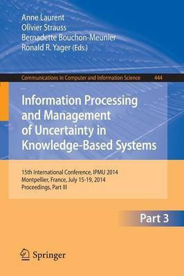 Information Processing and Management of Uncertainty(English, Paperback, unknown)
