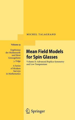 Mean Field Models for Spin Glasses(English, Hardcover, Talagrand Michel)