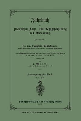 Jahrbuch der Preussischen Frost- und Jagdgesetzgebung und Verwaltung(German, Paperback, unknown)