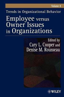 Trends in Organizational Behavior, Volume 8(English, Paperback, unknown)