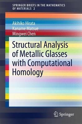 Structural Analysis of Metallic Glasses with Computational Homology(English, Paperback, Hirata Akihiko)