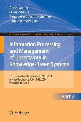 Information Processing and Management of Uncertainty(English, Paperback, unknown)