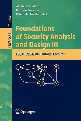 Foundations of Security Analysis and Design III(English, Paperback, unknown)