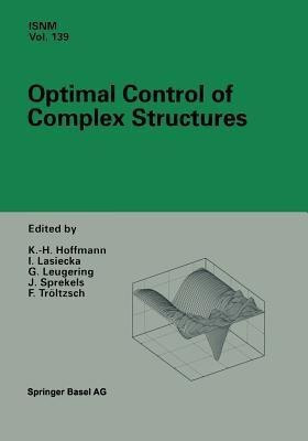 Optimal Control of Complex Structures(English, Paperback, unknown)