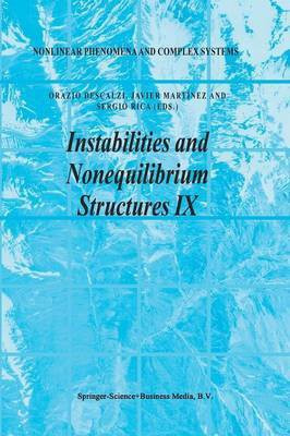 Instabilities and Nonequilibrium Structures IX(English, Paperback, unknown)