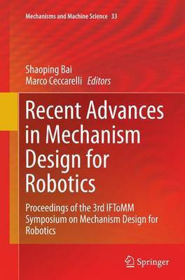Recent Advances in Mechanism Design for Robotics(English, Paperback, unknown)