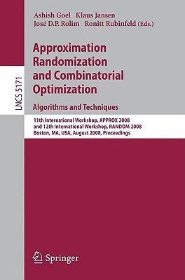 Approximation, Randomization and Combinatorial Optimization. Algorithms and Techniques(English, Paperback, unknown)