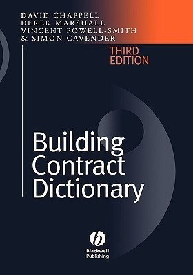 Building Contract Dictionary(English, Hardcover, Chappell David)