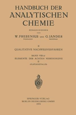 Elemente der Achten Nebengruppe II(German, Paperback, Bauer Georg)