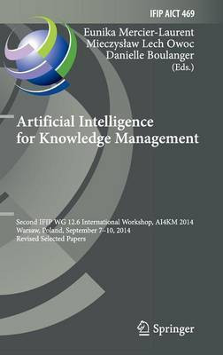 Artificial Intelligence for Knowledge Management(English, Hardcover, unknown)
