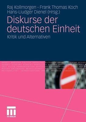 Diskurse der deutschen Einheit(German, Paperback, unknown)