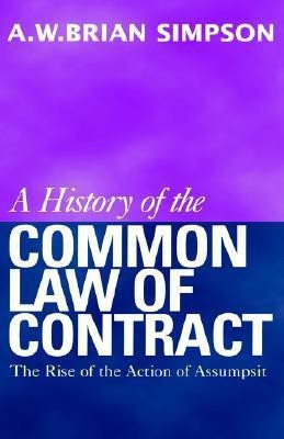 A History of the Common Law of Contract(English, Paperback, Simpson A. W. B.)