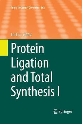 Protein Ligation and Total Synthesis I(English, Paperback, unknown)