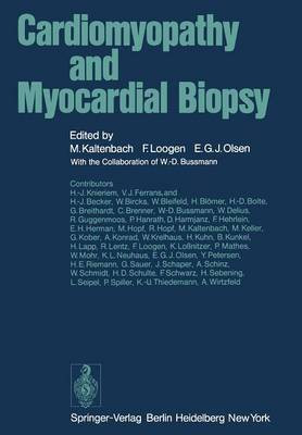 Cardiomyopathy and Myocardial Biopsy(English, Paperback, unknown)
