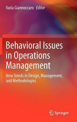 Behavioral Issues in Operations Management(English, Hardcover, unknown)